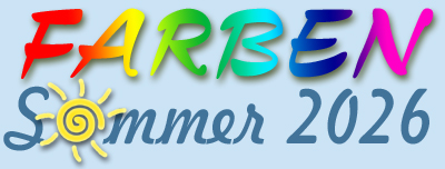 Zirkus Himmelblau - FarbenSommer mit Aktivit�ten im und um das Zirkuszelt.